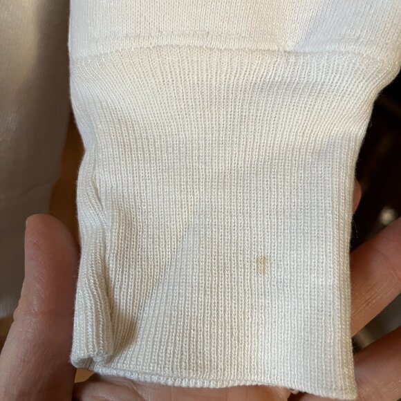 Duke University Sweatshirt White and Blue Size L - Picture 6 of 9